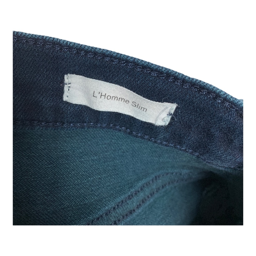 Frame Denim Men's L'Homme Slim Straight Blue Jeans in Placid Wash 29 X 29 - Picture 5 of 11